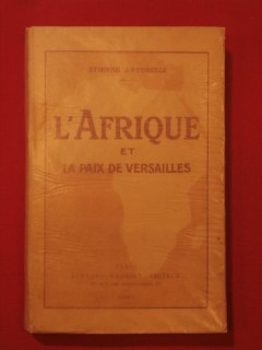 L'Afrique et la paix de Versailles