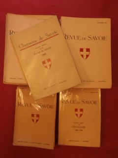 Revue de Savoie, collection complète, 47 numéros