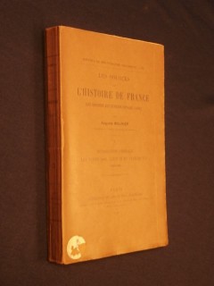 Les sources de l'histoire de France, des origines aux guerres d'Italie, tome 5 les Valois, Louis XI et Charles VIII