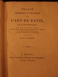 Traité théorique et pratique de l'art de bâtir