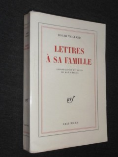 Lettres à sa famille