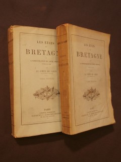 Les états de Bretagne et l'administration de cette province jusqu'à 1789