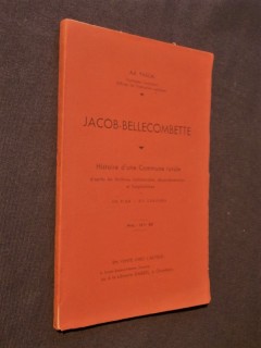 Jacob Bellecombette, histoire d'une commune rurale