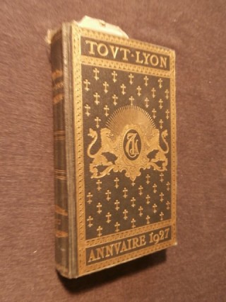 Tout Lyon, annuaire 1927
