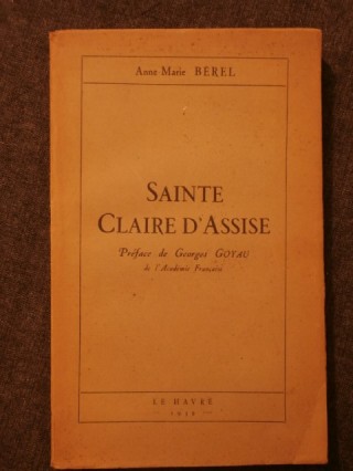 Sainte Claire d'Assise