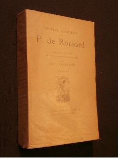 Oeuvres complètes de Pierre de Ronsard, tome 7