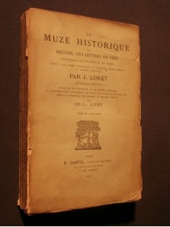 La muze historique ou recueil des lettres en vers, tome 3