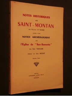 Notes historiques sur Saint Montan