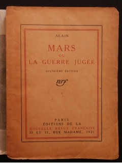 Mars ou la guerre jugée