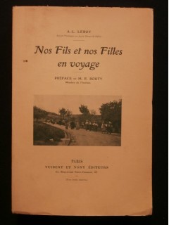 Nos fils et nos filles en voyage