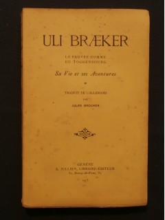 Uli Braeker, sa vie, ses aventures