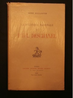 La politique nationale de Paul Deschanel