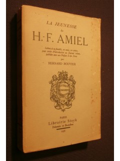 La jeunesse de H.F. Amiel