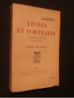 Livres et portraits, 3e série