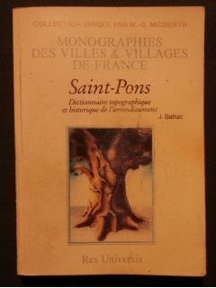 Monographies des villes et villages de France, Saint Pons