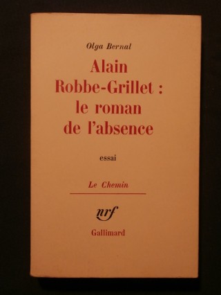 Alain Robbe Grillet : le roman de l'absence