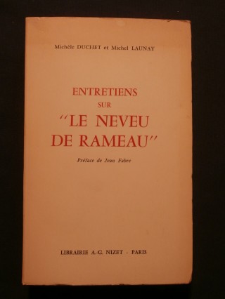 Entretiens sur le neveu de Rameau