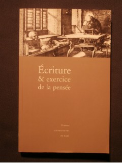 Ecriture et exercice de la pensée