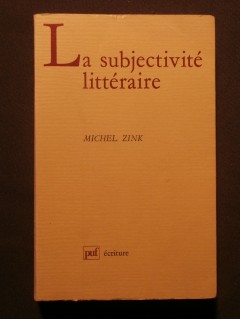 La subjectivité littéraire