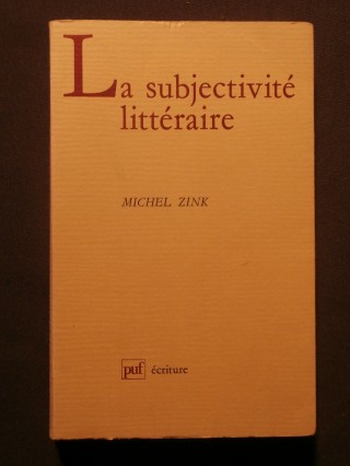 La subjectivité littéraire