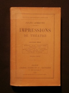 Impressions de théâtre, septième série