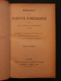 Mémoires de la baronne d'Oberkirch, 2 tomes