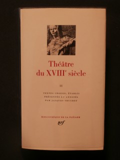 Thèâtre du XVIIIe siècle, tome 2