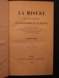 De la misère des classes laborieuses en Angleterre et en France