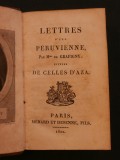 Lettre d'une péruvienne