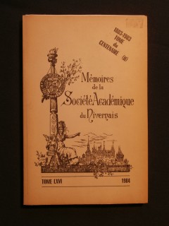 Mémoires de la société académique du Nivernais, tome 66
