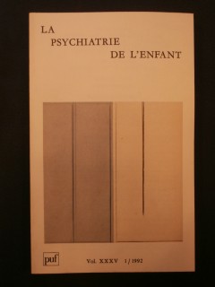 La psychiatrie de l'enfant , T35