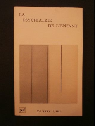 La psychiatrie de l'enfant , T35