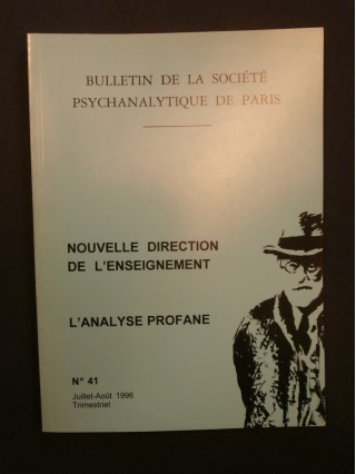 Bulletin de la société psychanalytique de Paris, n°41