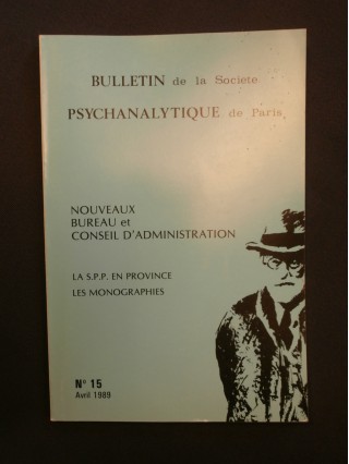 Bulletin de la société psychanalytique de Paris, n°15