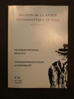 Bulletin de la société psychanalytique de Paris, n°29