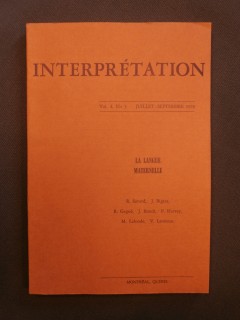 Interprétation, la langue maternelle