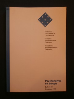 Psychanalyse en europe