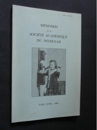 Mémoires de la société académique du Nivernais, tome 68