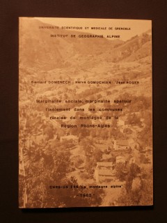 Marginalité sociale, marginalité spatiale : l'isolement dans les communes rurales de la région Rhône Alpes