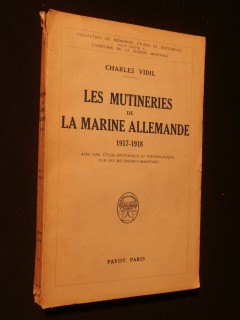 Les mutineries de la marine allemande 1917-1918