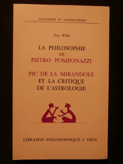 La philosophie de Pietro Pomponazzi, Pic de la Mirandole et la critique de l'astrologie
