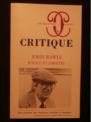 Critique, John Rawls, justice et liberté