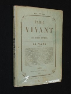 Paris vivant, la plume