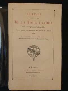 Le livre du chevalier de la Tour Landry