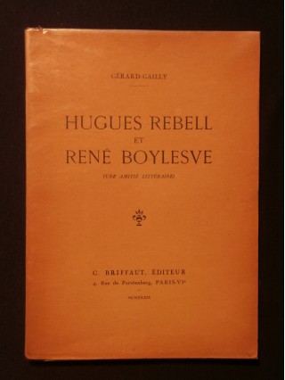 Hugues Rebell et René Boylesve