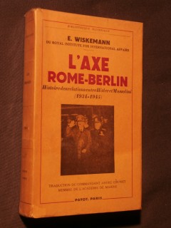 L'axe Rome Berlin