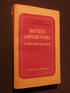 Données complémentaires à l'impérialisme de Lénine