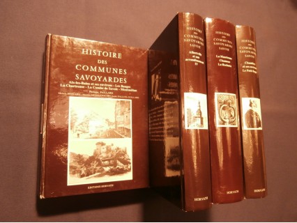 Histoire des communes savoyardes, 4 tomes