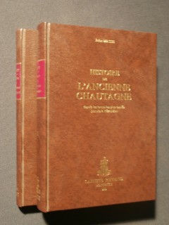 Histoire de l'ancienne Chautagne, 2 tomes