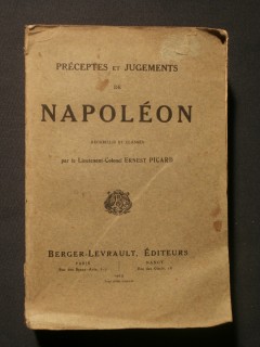 Préceptes et jugements de Napoléon